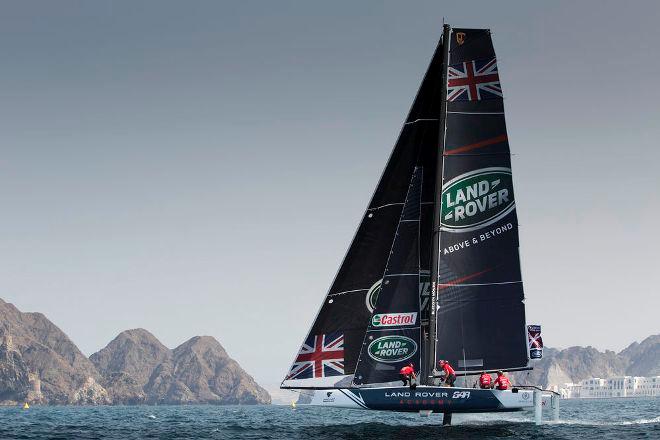 Act 1, Extreme Sailing Series Muscat 2016 – Land Rover BAR Academy today becomes the final team to join the line-up for the 2017 Extreme Sailing Series™ season opener in Muscat, as it launches its second campaign in the world’s leading global Stadium Racing circuit. © Lloyd Images